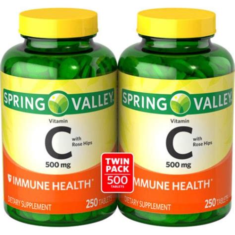 Maybe you would like to learn more about one of these? Spring Valley Vitamin C Tablets, 500 mg, 250 count, 2 pk # ...