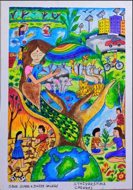 World Environment Day 2021paintig Competition Merit List