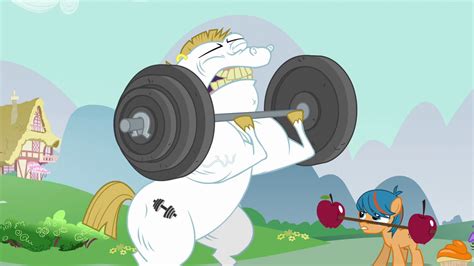 Image Bulk Biceps Lifting Weights S6e19png My Little Pony