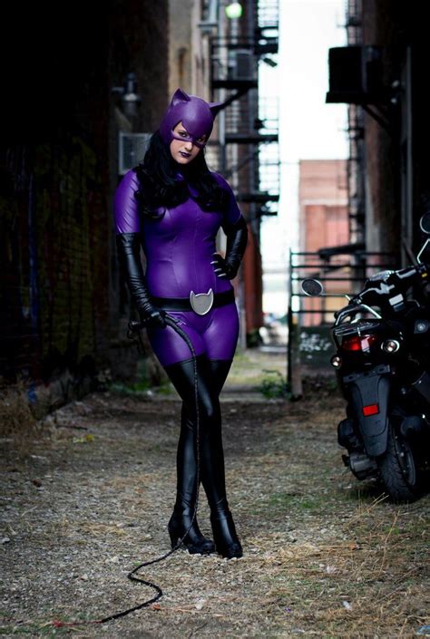 Purple Catwoman Cosplay Costume By NerdySiren Deviantart Com On DeviantArt More At Https