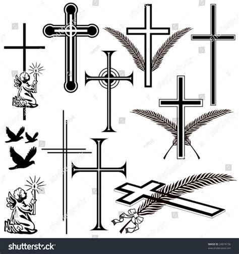 Obituary Signs And Symbols Stock Vector Illustration 24874156