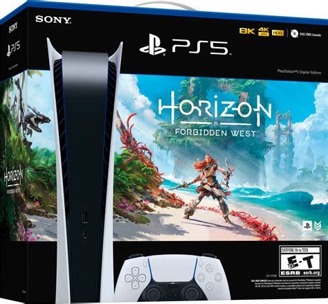 Sony Ps5 Horizon Forbidden West Digital Edition Gaming Console Haptic