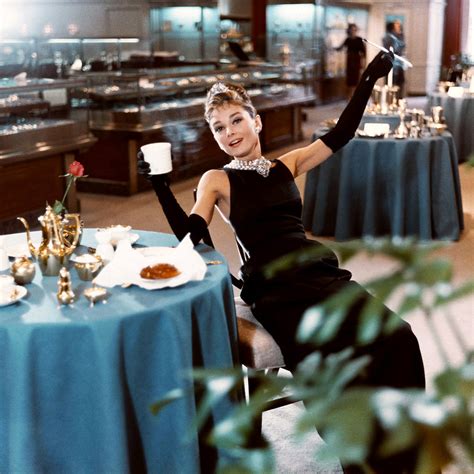 Audrey Hepburn In The Breakfast At Tiffany S Of Audrey Hepburn