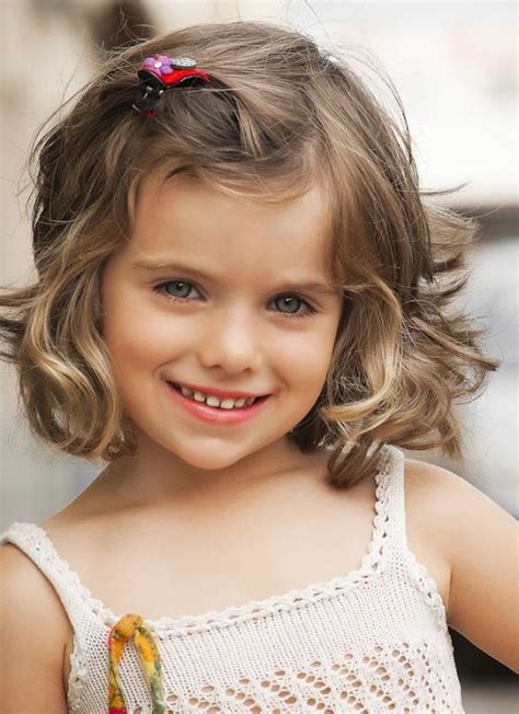 Hairstyle For Kids Girls Short Hair Cute Christmas Party Hairstyles