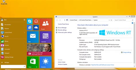 Microsoft Quietly Releases Windows 10 Start Menu For Windows Rt Itpro