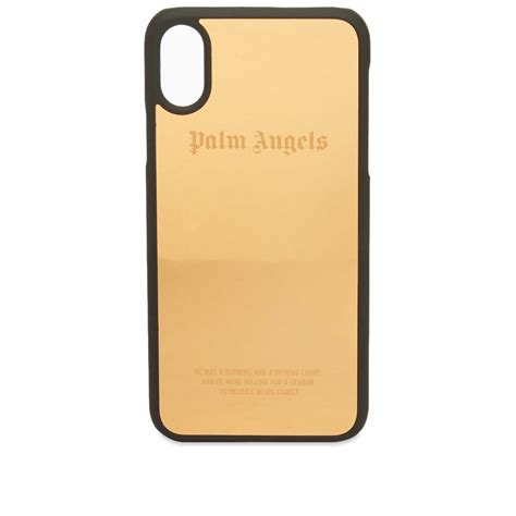 Palm Angels Metallic Iphone X Case Palm Angels