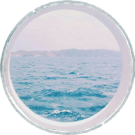 Download HD Sea Aesthetic Blue Tumblr Ftestickers Aesthetic Tumblr Png Ocean Transparent PNG