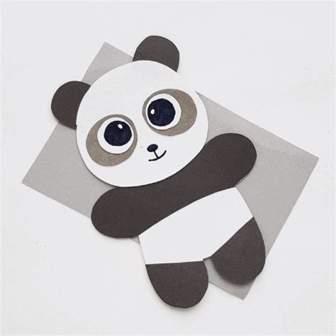 Using Papercraft Pandas As A Nature Lesson For Kids With Free Template