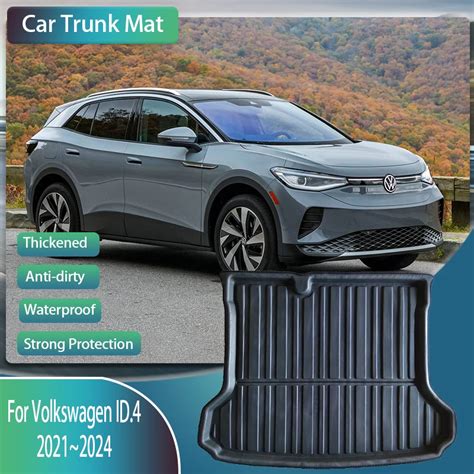 Car Trunk Mat Fit For Volkswagen Id 4 Vw Id4 2021 2022 2023 2024 Eva