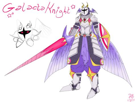 Galacta Knight Gijinka Concept By Rozaliared On Deviantart