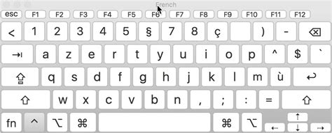 French Keyboard Layout Language Lab Reed College