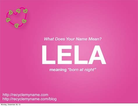 What Does The Name Lela Mean