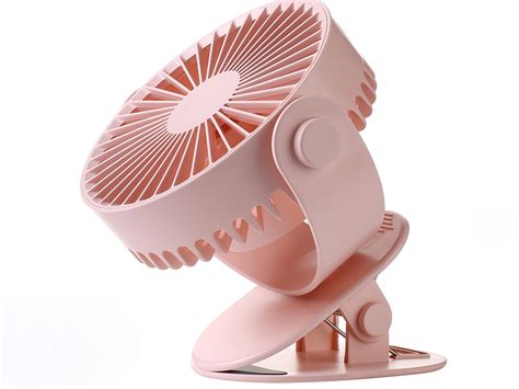 Portable Usb Table Fan Clip On Type Rechargeable Cooling Mini Desk Fan 360 Degree Rotation 3
