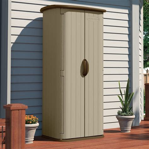 Durable Double Wall Resin Outdoor Garden Tool Storage Shed - Made in