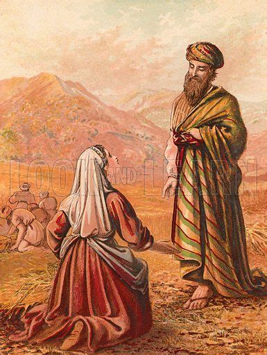 Ruth And Boaz Stock Image Look And Learn
