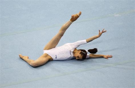 Ana Porgras Of Romania On Floor At The 2010 World Championships