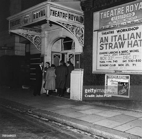 Theatregoers Arriving At The Theatre Royal Stratford East For The News Photo Getty Images