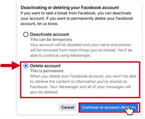 Facebook How To Delete Your Facebook Account Step By Step