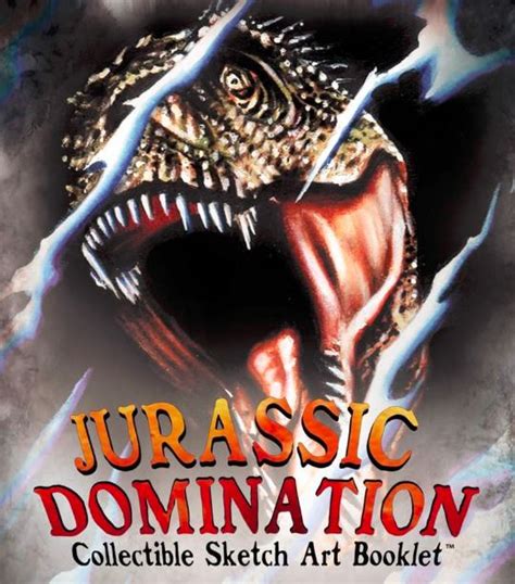 Jurassic Domination Premium Sketch Booklets Go Gts