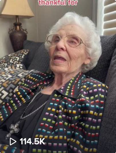 98 Year Old Nanny Faye Goes Viral On Tiktok