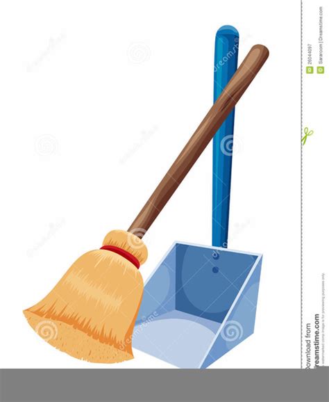 Broom And Dustpan Clipart Free Images At Vector Clip Art