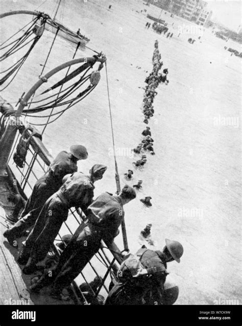 Ww2 Dunkirk Evakuierung Schwarzweiß Stockfotos Und Bilder Alamy
