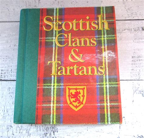 Two Vintage Scottish Clans Books For Outlander Fans Scottish Etsy Uk