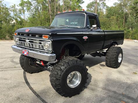 1966 Ford F 100 1 Ton Show Truck 395 Tires 650hp C6 Ford Daily Trucks