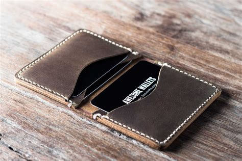 Our wide selection is eligible for free shipping and free returns. Mens Credit Card Wallet Handmade Personalized Free Shipping