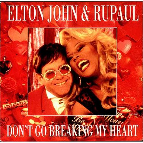 Elton John Don T Go Breaking My Heart Remix Us 12 Vinyl Single 12 Inch Record Maxi Single