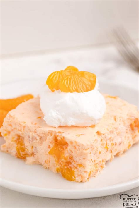 Orange Jello Salad Is Light Refreshing And Makes The Perfect Side Dish