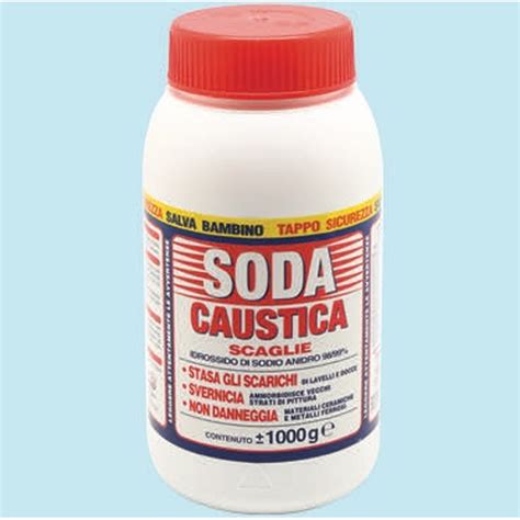 Soda Caustica In Scaglie Da Kg 1 Per La Casa Sverniciante