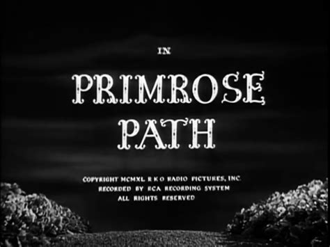 Primrose Path 1940
