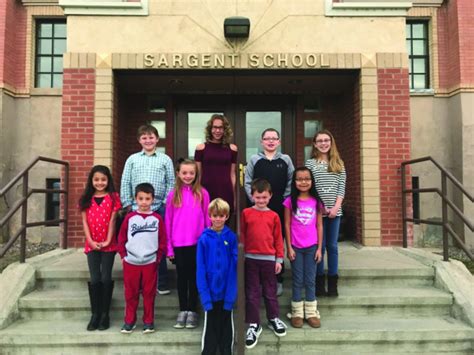 Monte Vista Journal Sargent Elementary Recognizes Students Of The Month