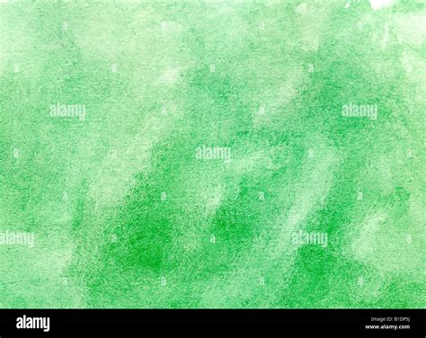 Green Watercolor Wash Background Stock Photo Alamy