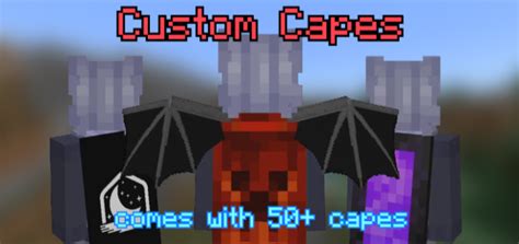 Custom Cape Resource Pack 50 Capes Minecraft Pe Mods And Addons