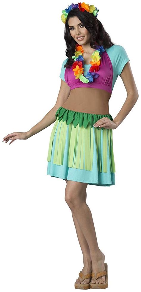 Hawaiian Hula Apron Costume Kit PartyBell Com