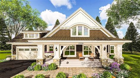 Craftsman House Plan With Porch