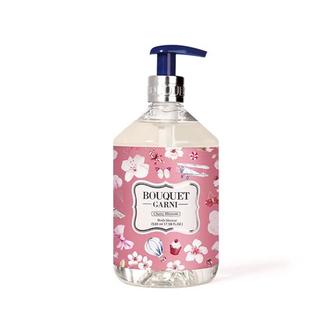 Bouquet Garni Fragranced Body Shower Cherry Blossom Masksheets