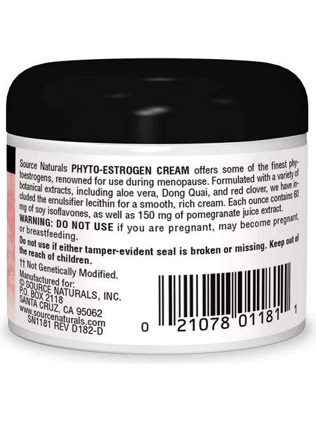 Source Naturals Phyto Estrogen Cream Eternal Woman™ 2 Oz Herbs Direct