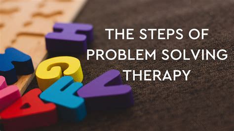 Problem Solving Therapy Happyneuron Pro Blog