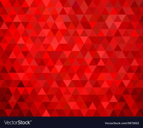 Seamless Red Geometric Background Royalty Free Vector Image