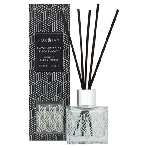 Fox And Ivy 50ml Diffusing Black Sapphire And Rosewood Tesco Groceries