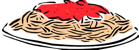 Plate Of Spaghetti Clipart Free Download On Clipartmag
