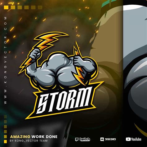 Storm Logo Kongvector