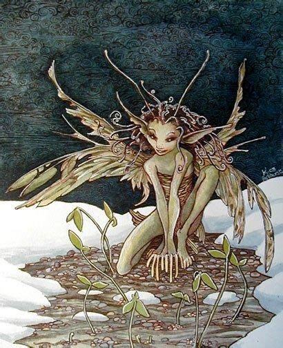 Spring Faerie By Kim Parkhurst Faery Art Fantasy Art Fairy Art