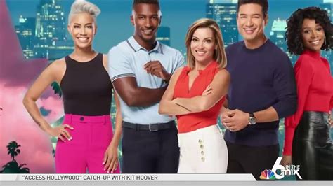 ‘access Hollywood Catch Up With Kit Hoover Nbc 6 South Florida