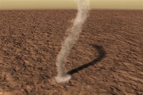 Dust Devils On Mars May Be Boosted By Their Own Shadows New Scientist