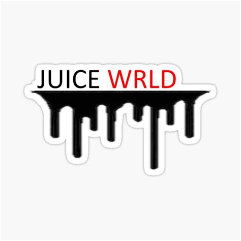 Juice Wrld Name Stickers Redbubble