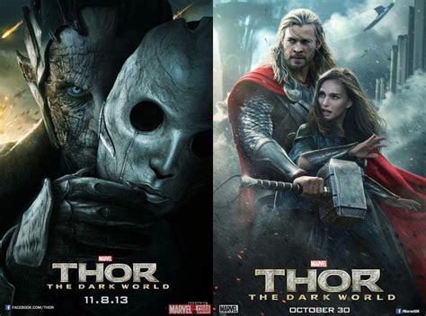 Nuevos Pósters Y Banner De Thor El Mundo Oscuro Malekith Da La Cara